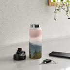Great Smoky Mountain National Park Sunset Layers III - Nature Photography Water Bottle Gallery Image 4