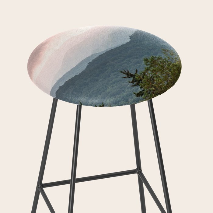 Great Smoky Mountain National Park Sunset Layers III - Nature Photography Stool Gallery Image 2