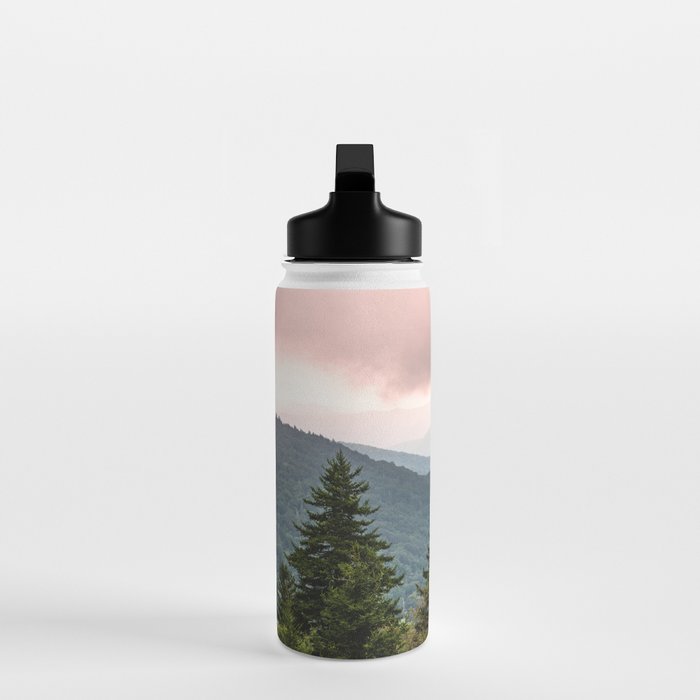 Great Smoky Mountain National Park Sunset Layers III - Nature Photography Water Bottle Gallery Image 3