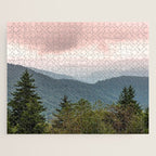 Great Smoky Mountain National Park Sunset Layers III - Nature Photography Jigsaw Puzzle Gallery Image 1