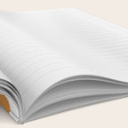 Abstract organic shape art pattern Notebook Gallery Image 2