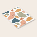 Abstract organic shape art pattern Notebook Gallery Image 2