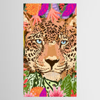 Peek A Boo Leopard Tablecloth Gallery Image 2