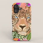 Peek A Boo Leopard iPhone Case Gallery Image 1