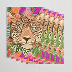 Peek A Boo Leopard Wrapping Paper Gallery Image 3