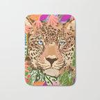 Peek A Boo Leopard Bath Mat Gallery Image 1