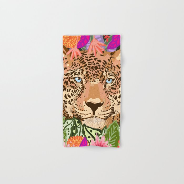 Peek A Boo Leopard Bath Towel Gallery Image 1