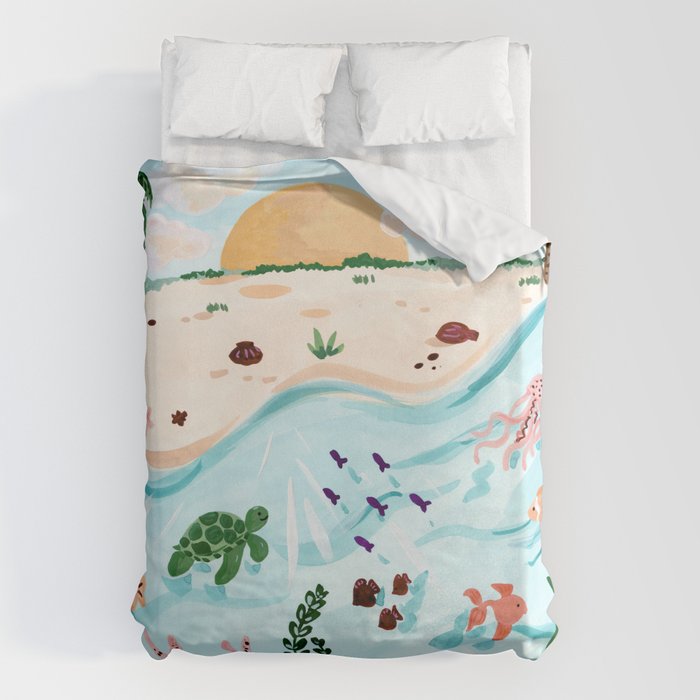 Underwater Duvet Cover Gallery Image 1