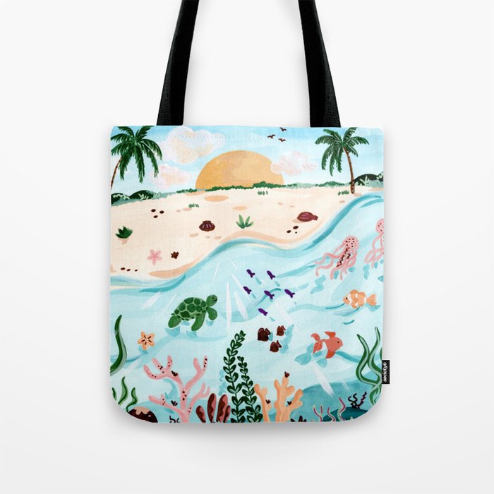 Underwater Tote Bag Gallery Image 1