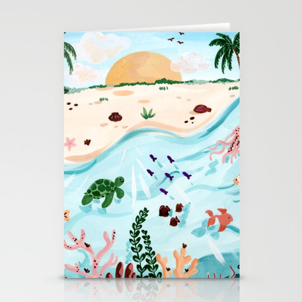 Underwater Stationery Card Gallery Image 2