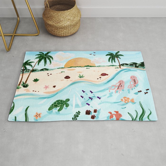 Underwater Rug Gallery Image 1