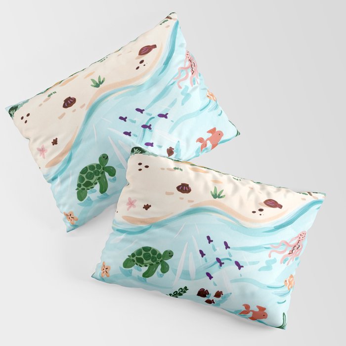 Underwater Pillow Sham Gallery Image 3
