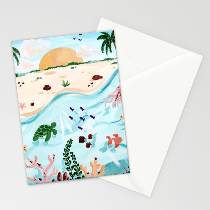 Underwater Stationery Card Gallery Image 2