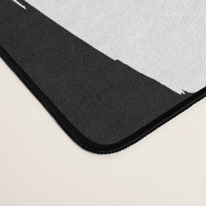 Retro Ink White Background Desk Mat Gallery Image 4
