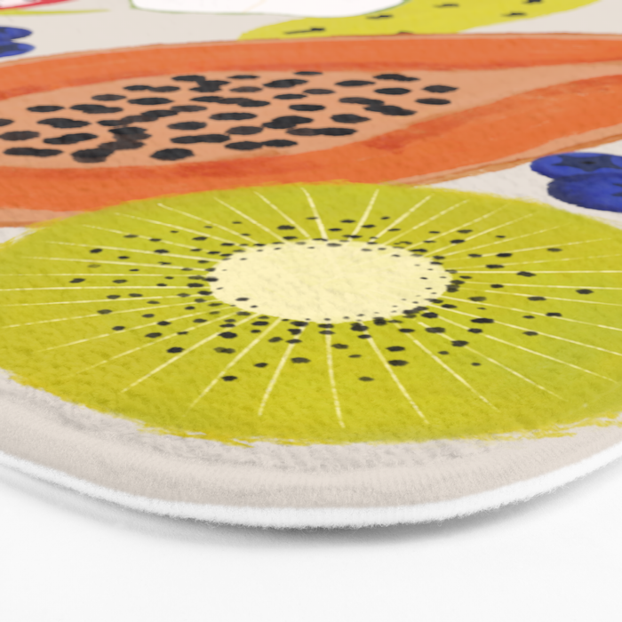 Tropical fruits Bath Mat Gallery Image 3