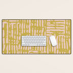Combed Stripes Desk Mat Gallery Image 1