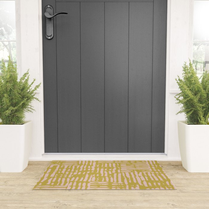 Combed Stripes Welcome Mat Gallery Image 3