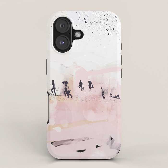 Peach Beach iPhone Case Gallery Image 1