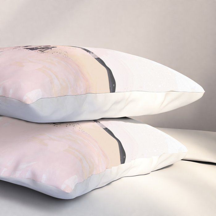 Peach Beach Pillow Sham Gallery Image 3
