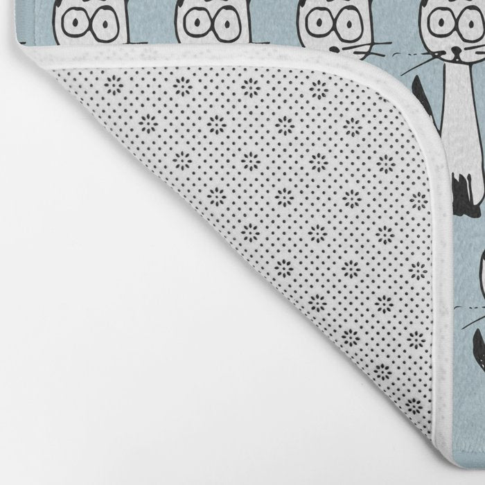 Hey it's a cat! Bath Mat Gallery Image 2