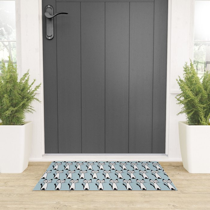 Hey it's a cat! Welcome Mat Gallery Image 3