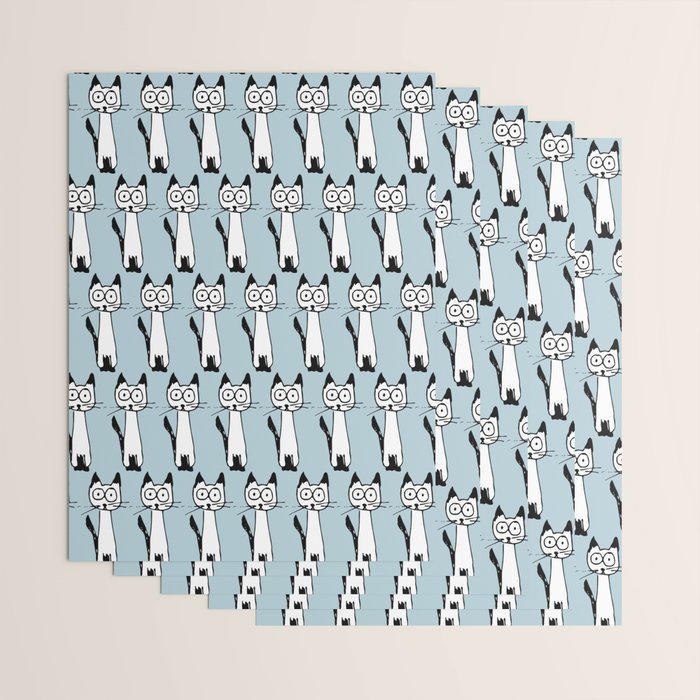 Hey it's a cat! Wrapping Paper Gallery Image 3
