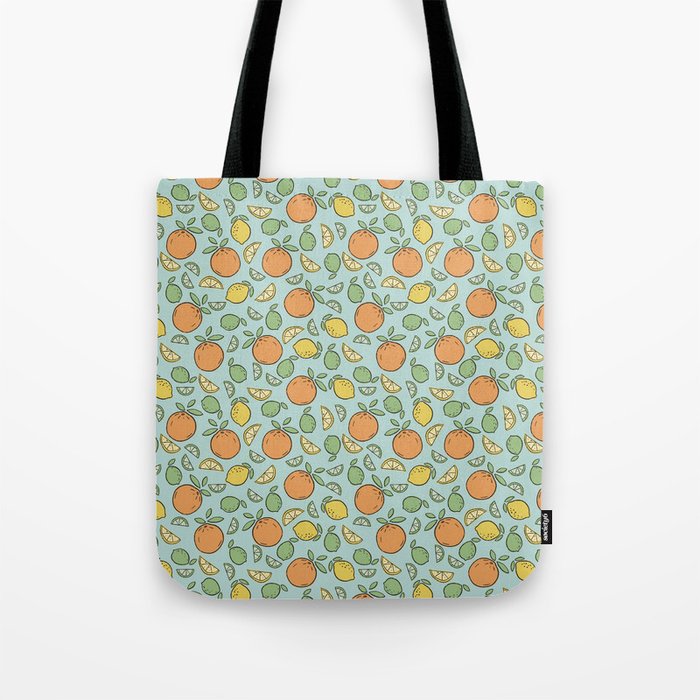 Summer Citrus Tote Bag Gallery Image 1