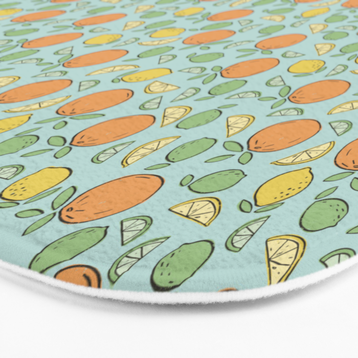 Summer Citrus Bath Mat Gallery Image 3