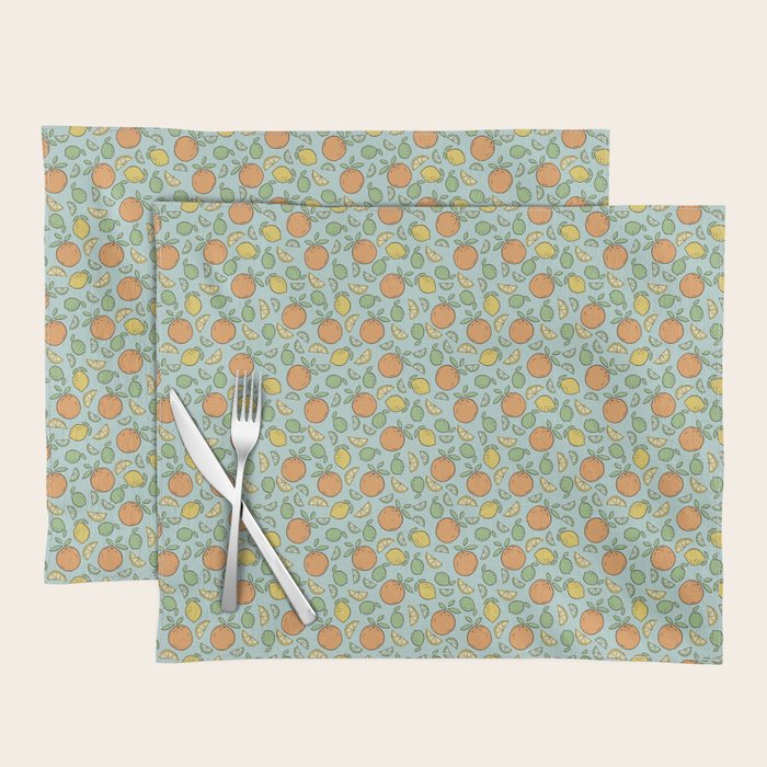 Summer Citrus Placemat Gallery Image 1