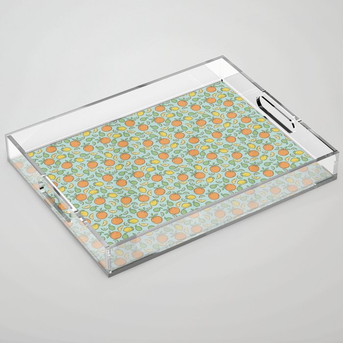 Summer Citrus Acrylic Tray Gallery Image 1