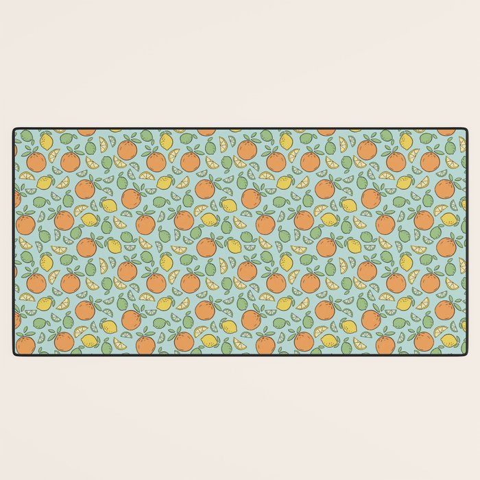 Summer Citrus Desk Mat Gallery Image 3
