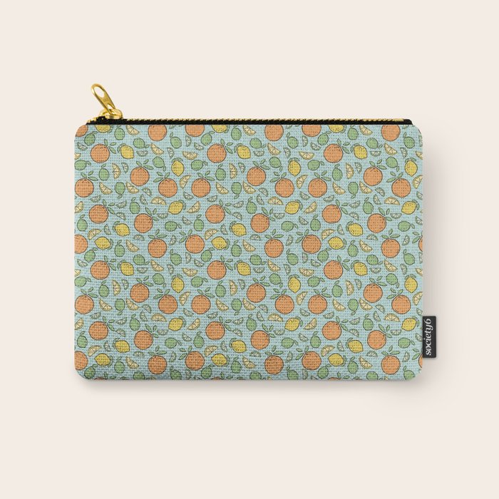 Summer Citrus Carry All Pouch Gallery Image 1