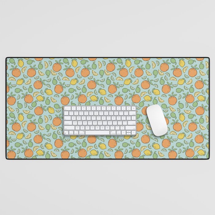 Summer Citrus Desk Mat Gallery Image 1