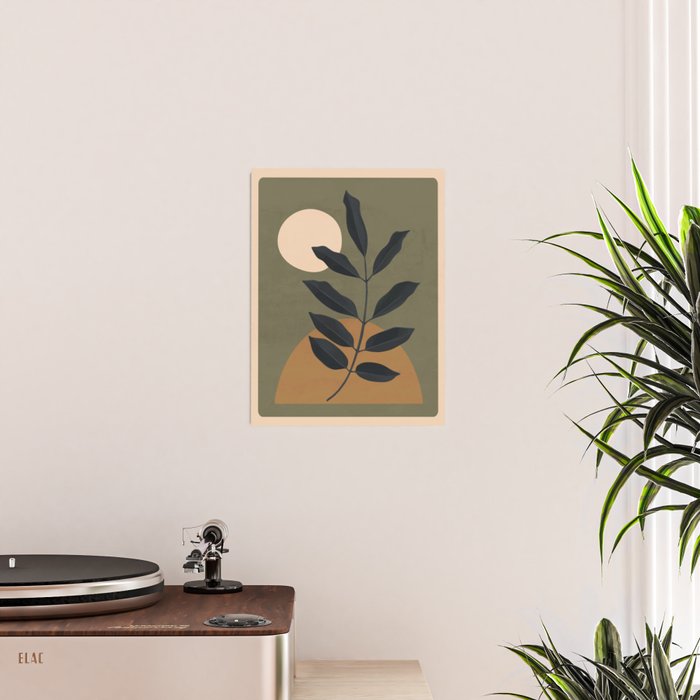 Abstract Art /Minimal Plant 40 Poster Gallery Image 2