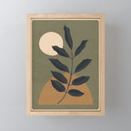 Abstract Art /Minimal Plant 40 Mini Art Print Gallery Image 1