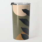 Abstract Art /Minimal Plant 40 Travel Mug Gallery Image 3