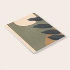 Abstract Art /Minimal Plant 40 Notebook Gallery Image 3