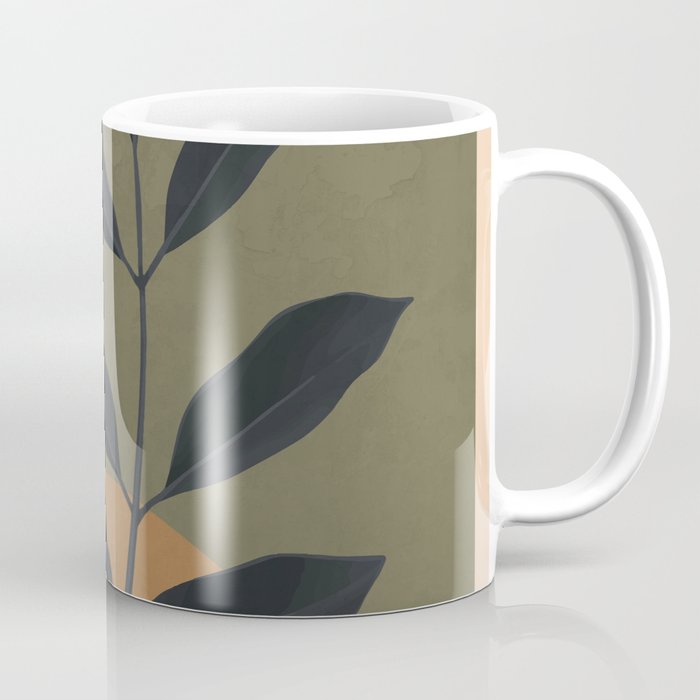 Abstract Art /Minimal Plant 40 Coffee Mug Gallery Image 1