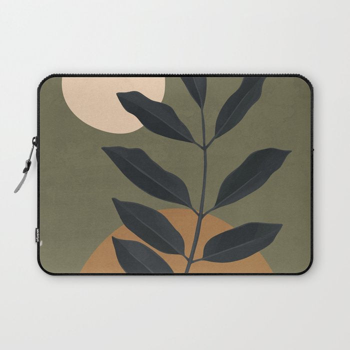 Abstract Art /Minimal Plant 40 Laptop Sleeve Gallery Image 1