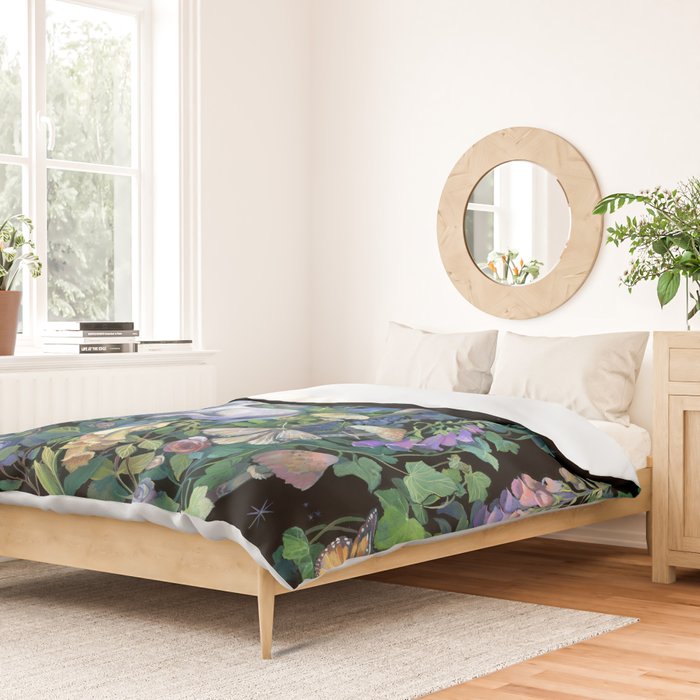 Unicorns Magical Rose Garden Duvet Cover Gallery Image 2