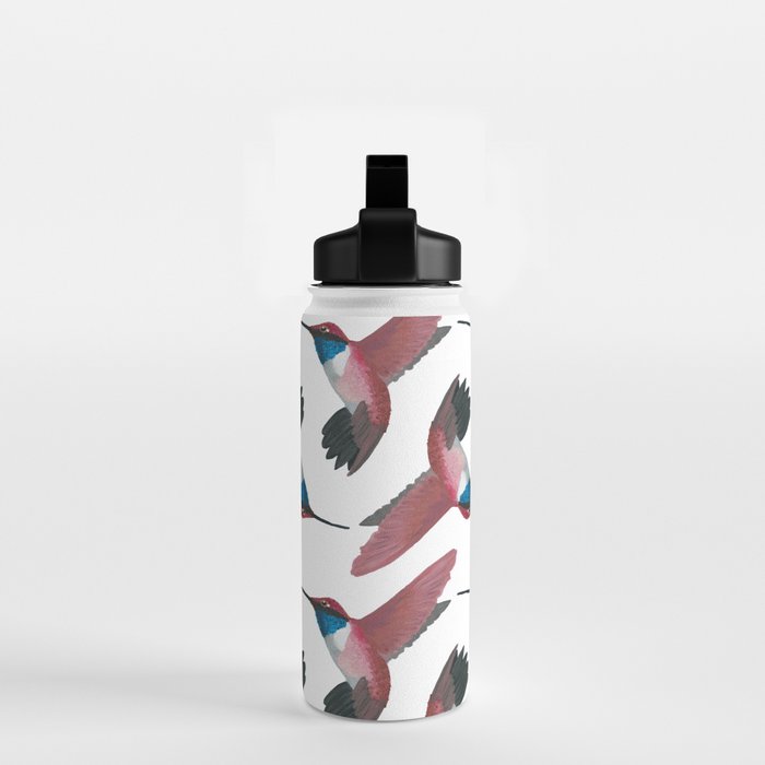 Red Hummingbird  Water Bottle Gallery Image 2