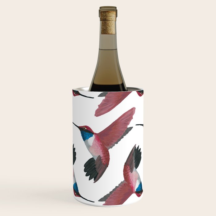 Red Hummingbird  Wine Chiller Gallery Image 3