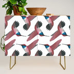 Red Hummingbird  Credenza Gallery Image 1