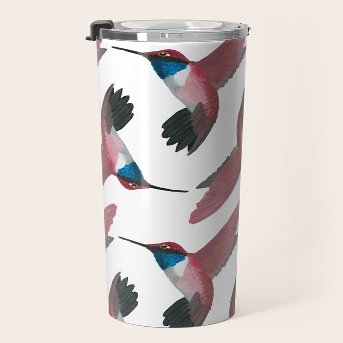 Red Hummingbird  Travel Mug Gallery Image 3