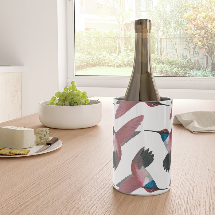 Red Hummingbird  Wine Chiller Gallery Image 4