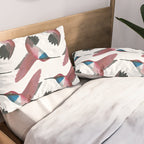 Red Hummingbird  Pillow Sham Gallery Image 2