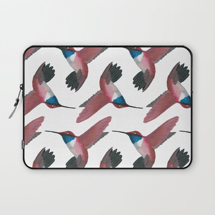 Red Hummingbird  Laptop Sleeve Gallery Image 1