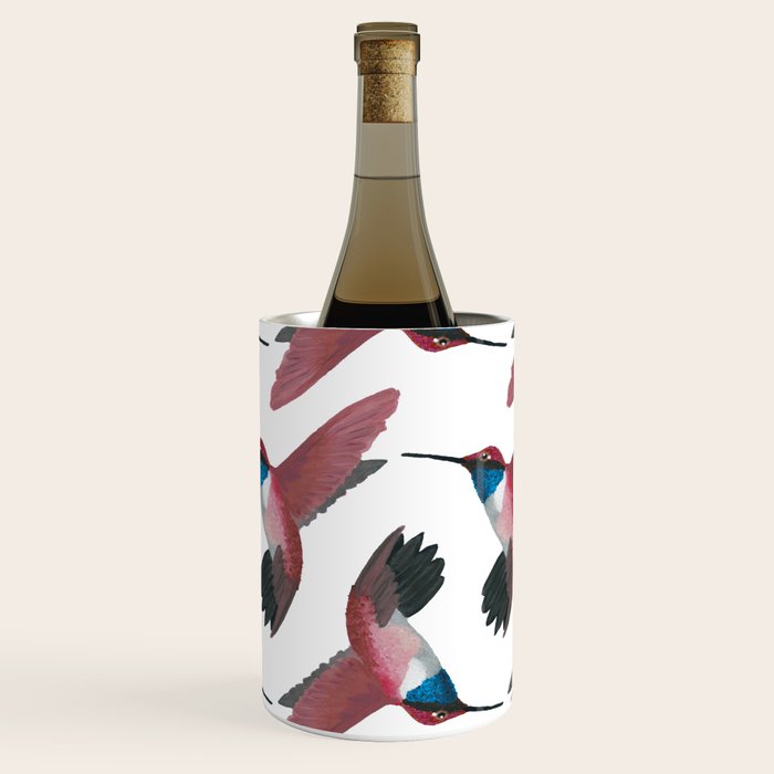 Red Hummingbird  Wine Chiller Gallery Image 1