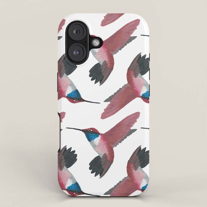 Red Hummingbird  iPhone Case