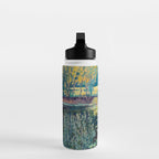 VaÌclav RadimskyÌ Landscape with lily pond Oil Painting  Water Bottle Gallery Image 3